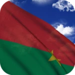 burkina faso flag android application logo